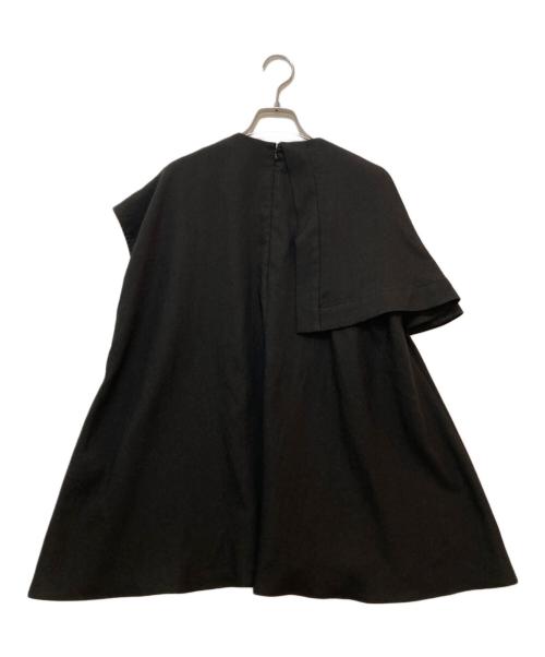 ENFOLD（エンフォルド）ENFOLD (エンフォルド) FRONT-TACK PULLOVER ブラック サイズ:38の古着・服飾アイテム