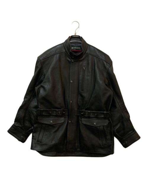 PAIR SLOPE（ペアスロープ）PAIR SLOPE (ペアスロープ) レザージャケット ブラック サイズ:サイズ表記なしの古着・服飾アイテム