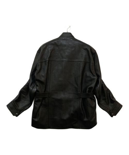 PAIR SLOPE（ペアスロープ）PAIR SLOPE (ペアスロープ) レザージャケット ブラック サイズ:サイズ表記なしの古着・服飾アイテム