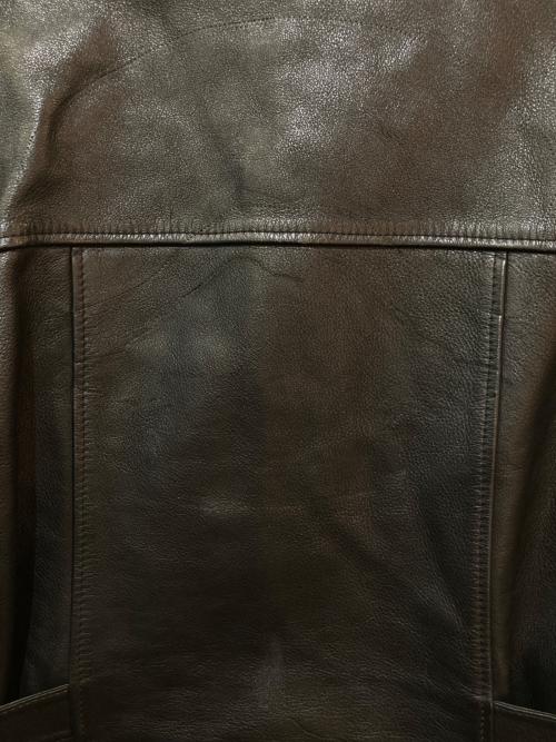PAIR SLOPE（ペアスロープ）PAIR SLOPE (ペアスロープ) レザージャケット ブラック サイズ:サイズ表記なしの古着・服飾アイテム