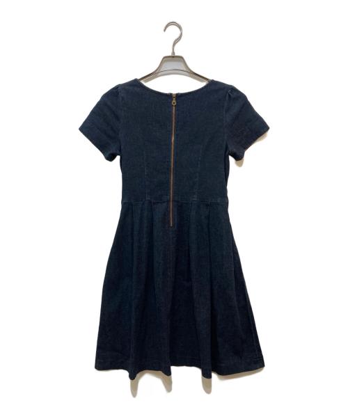 BLUE LABEL CRESTBRIDGE（ブルーレーベルクレストブリッジ）BLUE LABEL CRESTBRIDGE (ブルーレーベルクレストブリッジ) デニムワンピース インディゴ サイズ:36の古着・服飾アイテム