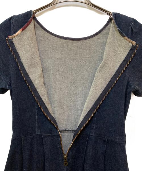 BLUE LABEL CRESTBRIDGE（ブルーレーベルクレストブリッジ）BLUE LABEL CRESTBRIDGE (ブルーレーベルクレストブリッジ) デニムワンピース インディゴ サイズ:36の古着・服飾アイテム