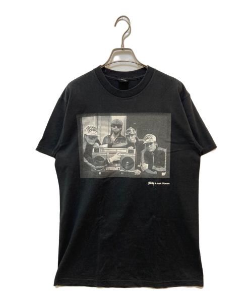 stussy（ステューシー）stussy (ステューシー) 00's プリントTシャツ ブラック サイズ:Mの古着・服飾アイテム