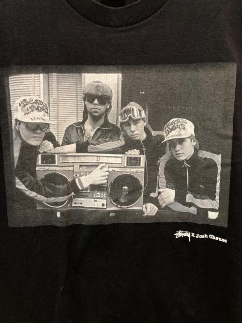 stussy（ステューシー）stussy (ステューシー) 00's プリントTシャツ ブラック サイズ:Mの古着・服飾アイテム