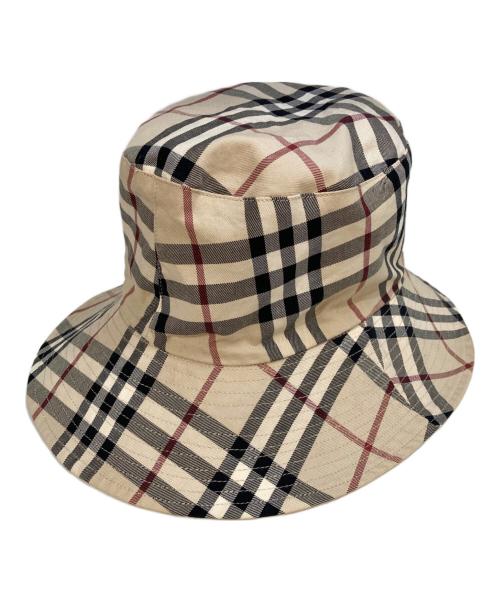 BURBERRY LONDON（バーバリーロンドン）BURBERRY LONDON (バーバリーロンドン) ノバチェックバケットハット ベージュの古着・服飾アイテム