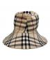 BURBERRY LONDON (バーバリーロンドン) ノバチェックバケットハット ベージュ：5000円