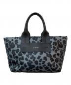 FEEL AND TASTE×UNITED ARROWSフィールアンドテイスト×ユナイテッドアローズ）の古着「別注ELLES レオパード トートバッグ」｜ブラック