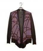 HERMESエルメス）の古着「シルクカシミヤカーディガン」｜ブラウン