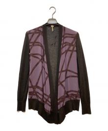 HERMES（エルメス）の古着「シルクカシミヤカーディガン」｜ブラウン