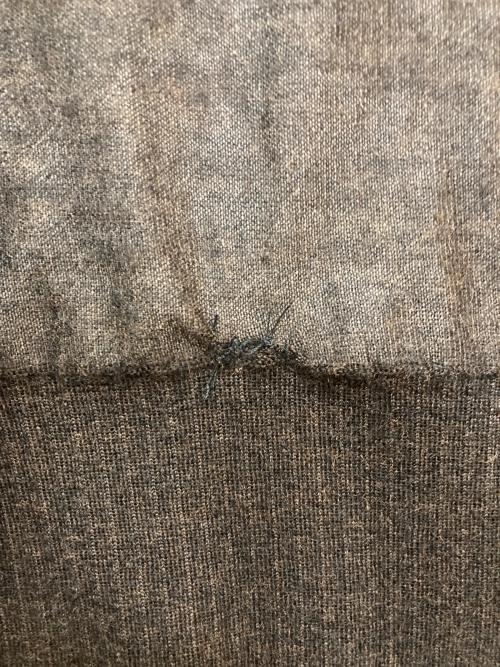 HERMES（エルメス）HERMES (エルメス) シルクカシミヤカーディガン ブラウン サイズ:SMの古着・服飾アイテム