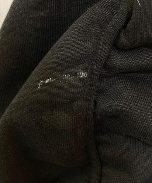 DIESEL（ディーゼル）DIESEL (ディーゼル) zip detail ruched shoulder ribbed sleeve ブラック サイズ:XLの古着・服飾アイテム