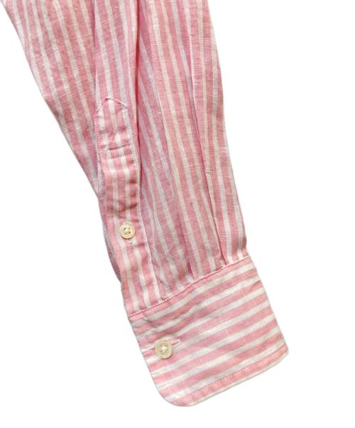 FRAMeWORK（フレームワーク）FRAMeWORK (フレームワーク) フレンチリネンレギュラーカラーシャツ　24050220600120 ピンク サイズ:サイズ表記なしの古着・服飾アイテム