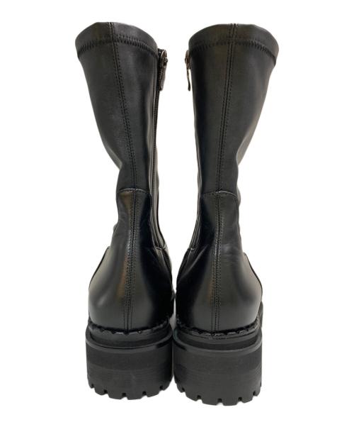 DIANA（ダイアナ）DIANA (ダイアナ) サイドジップブーツ ブラック サイズ:24 1/2の古着・服飾アイテム