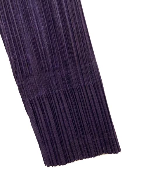 PLEATS PLEASE（プリーツプリーズ）PLEATS PLEASE (プリーツプリーズ) プリーツジャケット　PP93-JD447 パープル サイズ:３の古着・服飾アイテム