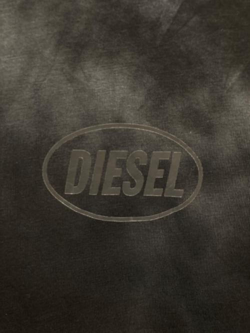 DIESEL（ディーゼル）DIESEL (ディーゼル) T-WASH-OUT TEE ブラック サイズ:Sの古着・服飾アイテム