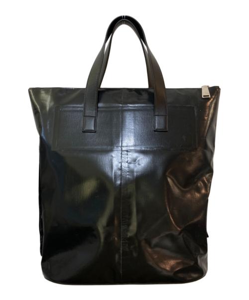 JIL SANDER（ジルサンダー）JIL SANDER (ジルサンダー) スキューバトートバッグ ブラックの古着・服飾アイテム