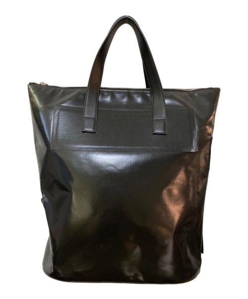 JIL SANDER（ジルサンダー）JIL SANDER (ジルサンダー) スキューバトートバッグ ブラックの古着・服飾アイテム