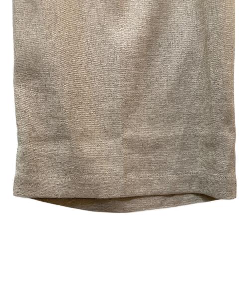 forme（フォルメ）forme (フォルメ) LINEN LIKE PANT ベージュの古着・服飾アイテム