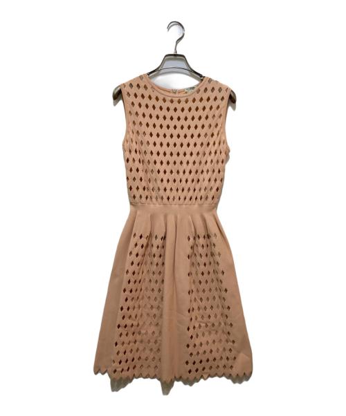 FENDI（フェンディ）FENDI (フェンディ) ノースリーブワンピース　FZD532-1QF ピンク サイズ:38の古着・服飾アイテム
