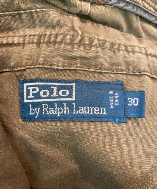 POLO RALPH LAUREN（ポロ・ラルフローレン）POLO RALPH LAUREN (ポロ・ラルフローレン) フライトカーゴショーツ オリーブ サイズ:30の古着・服飾アイテム