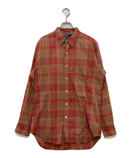 POLO RALPH LAUREN（ポロ・ラルフローレン）POLO RALPH LAUREN (ポロ・ラルフローレン) チェックシャツ レッド サイズ:Lの古着・服飾アイテム