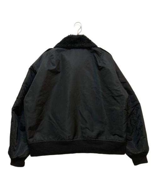 GAME（ゲーム）GAME (ゲーム) フライトジャケット ブラック サイズ:2XLの古着・服飾アイテム