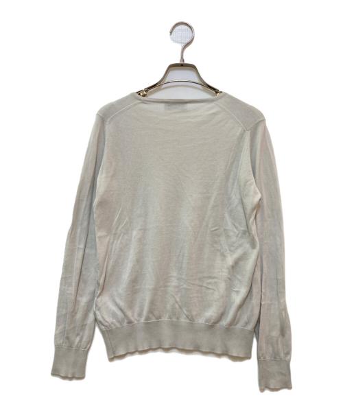 JOHN SMEDLEY（ジョンスメドレー）JOHN SMEDLEY (ジョンスメドレー) シーアイランドコットンニット グレー サイズ:XSの古着・服飾アイテム