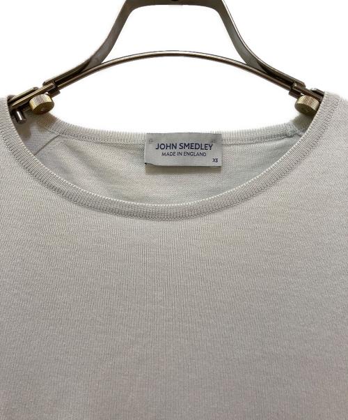 JOHN SMEDLEY（ジョンスメドレー）JOHN SMEDLEY (ジョンスメドレー) シーアイランドコットンニット グレー サイズ:XSの古着・服飾アイテム