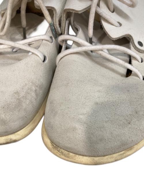 BIRKENSTOCK（ビルケンシュトック）BIRKENSTOCK (ビルケンシュトック) モンタナクロッグスエードサンダル ホワイト サイズ:43の古着・服飾アイテム