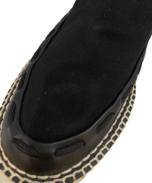 BOTTEGA VENETA（ボッテガベネタ）BOTTEGA VENETA (ボッテガベネタ) エスパドリーユスリッポン ブラック サイズ:43の古着・服飾アイテム