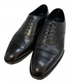 鞆ゑトモエ）の古着「プレーントゥシューズ」｜ブラック