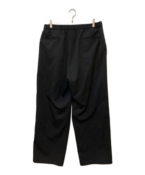 Graphpaper（グラフペーパー）Graphpaper (グラフペーパー) Scale Off Wool Wide Chef Pants ブラック サイズ:2の古着・服飾アイテム