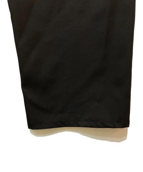 Graphpaper（グラフペーパー）Graphpaper (グラフペーパー) Scale Off Wool Wide Chef Pants ブラック サイズ:2の古着・服飾アイテム