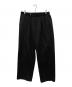 Graphpaper（グラフペーパー）の古着「Scale Off Wool Wide Chef Pants」｜ブラック
