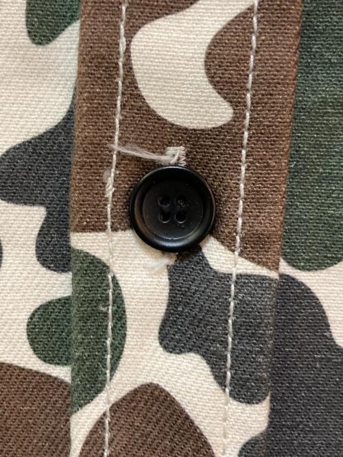 RHC Ron Herman（アールエイチシー ロンハーマン）RHC Ron Herman (アールエイチシー ロンハーマン) JERROD PAHL (ジェロッド ポール) カモ ヴェニス ボタンシャツ　4120700176 ベージュ サイズ:XLの古着・服飾アイテム