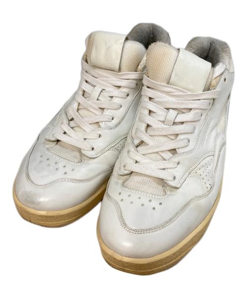JIL SANDER（ジルサンダー）JIL SANDER (ジルサンダー) ロートップレザースニーカー ホワイト サイズ:45の古着・服飾アイテム