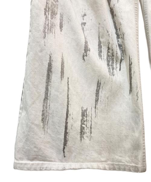 Nomat（ノマット）Nomat (ノマット) ワイドデニムパンツ ホワイト サイズ:3の古着・服飾アイテム