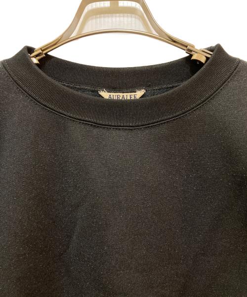 AURALEE（オーラリー）AURALEE (オーラリー) BAGGY POLYESTER SWEAT P ブラック サイズ:5の古着・服飾アイテム
