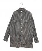 OUR LEGACYアワーレガシー）の古着「チェックシャツ」｜ホワイト