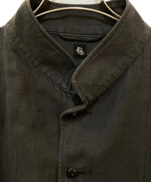 KAPTAIN SUNSHINE（キャプテンサンシャイン）KAPTAIN SUNSHINE (キャプテンサンシャイン) スタンドカラージャケット　KS9SJK05 ブラウン サイズ:38の古着・服飾アイテム