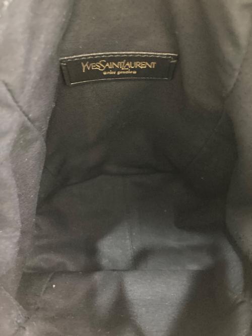 Yves Saint Laurent（イヴサンローラン）Yves Saint Laurent (イヴサンローラン) ダウンタウンミニハンドバッグ　213729 ブラックの古着・服飾アイテム