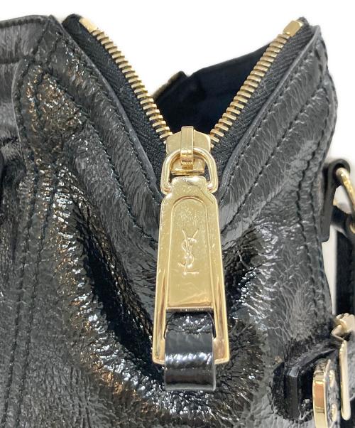 Yves Saint Laurent（イヴサンローラン）Yves Saint Laurent (イヴサンローラン) ダウンタウンミニハンドバッグ　213729 ブラックの古着・服飾アイテム