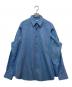JOHN LAWRENCE SULLIVAN（ジョン ローレンス サリバン）の古着「カットデザインシャツ」｜ブルー