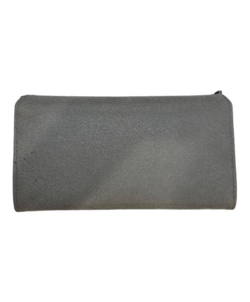 STELLA McCARTNEY（ステラマッカートニー）STELLA McCARTNEY (ステラマッカートニー) FALABELLAフラップコンチネンタルウォレット グレーの古着・服飾アイテム