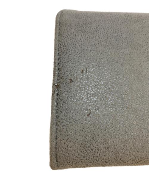STELLA McCARTNEY（ステラマッカートニー）STELLA McCARTNEY (ステラマッカートニー) FALABELLAフラップコンチネンタルウォレット グレーの古着・服飾アイテム