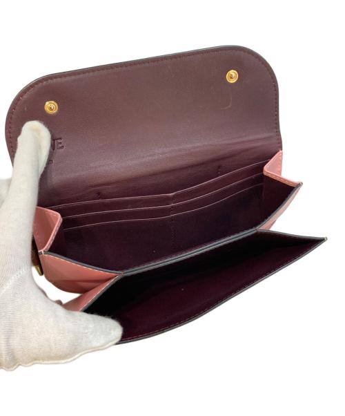 LOEWE（ロエベ）LOEWE (ロエベ) ゲートコンチネンタルウォレット ブラウンの古着・服飾アイテム