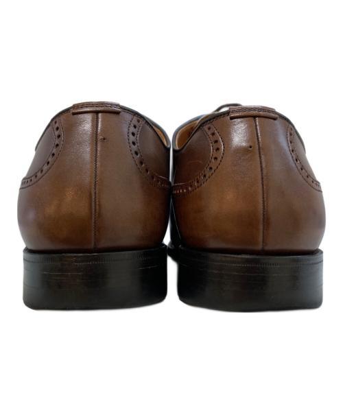 SCOTCH GRAIN（スコッチグレイン）SCOTCH GRAIN (スコッチグレイン) スワールトゥシューズ ブラウン サイズ:26の古着・服飾アイテム