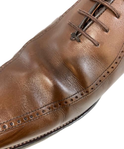 SCOTCH GRAIN（スコッチグレイン）SCOTCH GRAIN (スコッチグレイン) スワールトゥシューズ ブラウン サイズ:26の古着・服飾アイテム