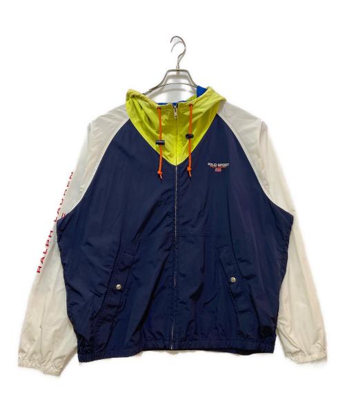 POLO SPORT（ポロスポーツ）POLO SPORT (ポロスポーツ) ウインドブレーカー ネイビー サイズ:XLの古着・服飾アイテム
