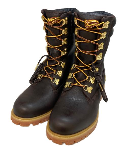Timberland（ティンバーランド）Timberland (ティンバーランド) TALL LACE WATERPROOF BOOT ブラウン サイズ:28の古着・服飾アイテム